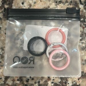 Silicone Rings (4 pack) / size 8
